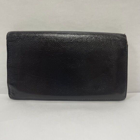 CHANEL Dark Brown Caviar Leather CC Bifold Wallet - Preowned - Picture 2 of 15